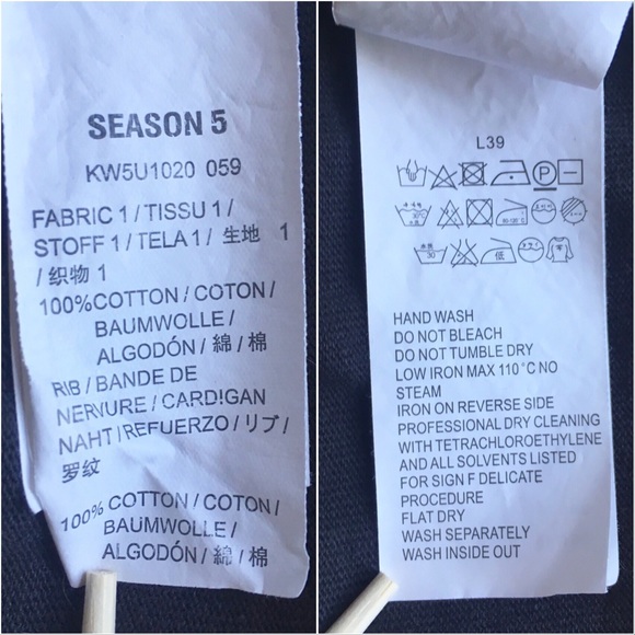 YEEZY Season 5 Calabasas Oversized Badge Tee L - Picture 8 of 8